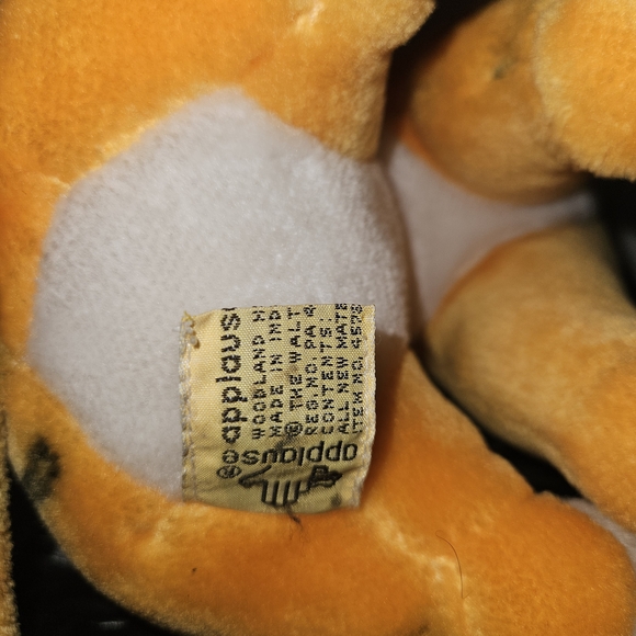 Disney Orange and White Stuffed Animal - Picture 3 of 4